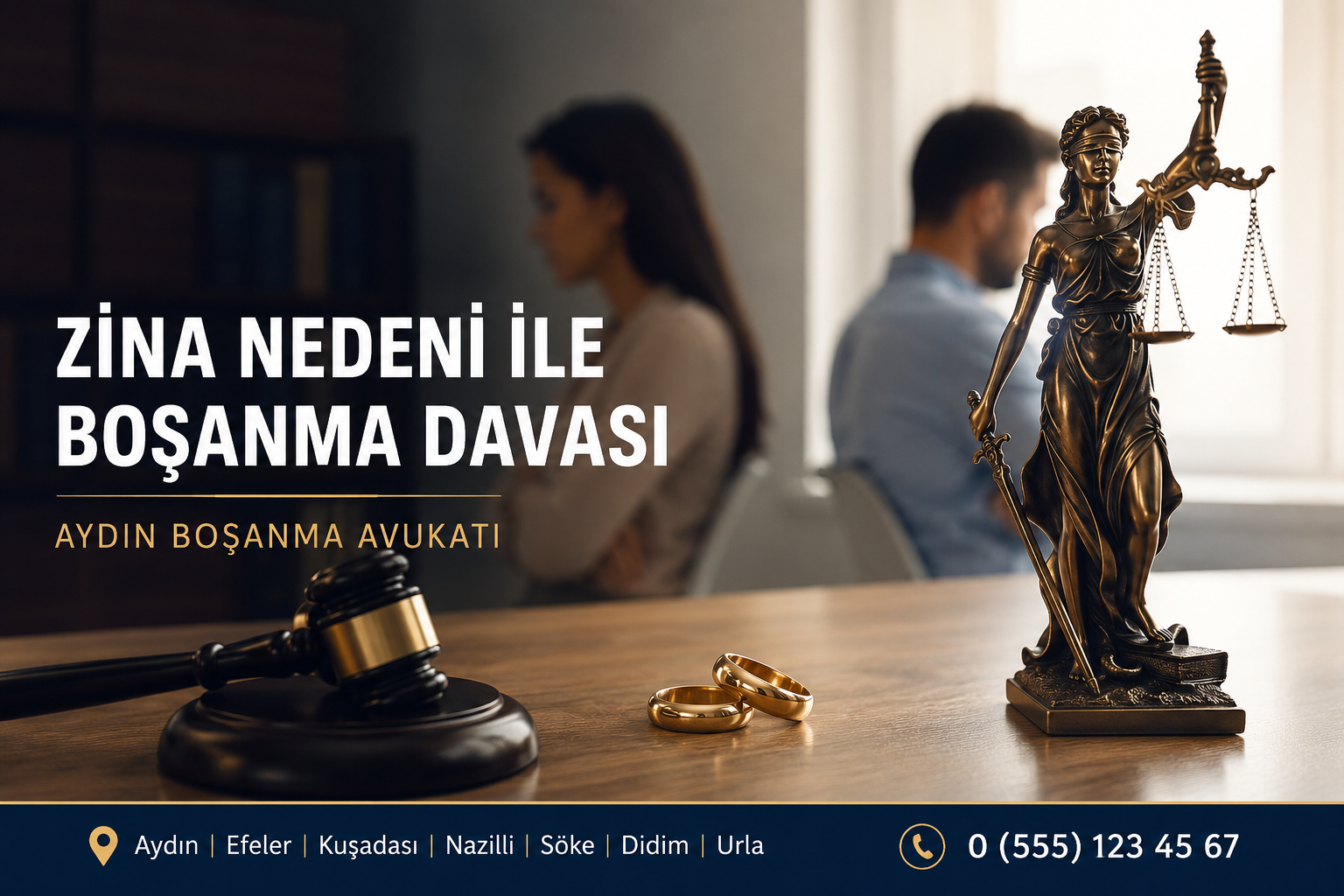 Zina Nedeni ile Boşanma Davası Nedir? 2026 Güncel Rehber | Aydın Boşanma Avukatı